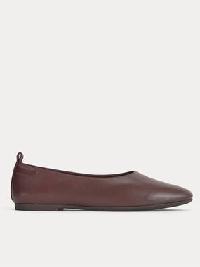 Everlane burgundy the day glove 38